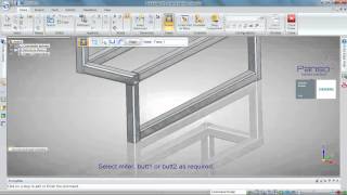 Design Frames in solid edge [upl. by Igenia]