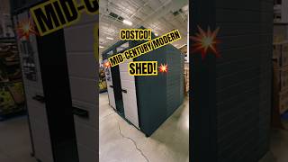 💥STUNNING MIDCENTURY MODERN SHED AT COSTCO shorts [upl. by Annirac]