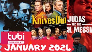 Free Movies Tubi January 2024 [upl. by Oicneconi]