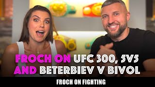 “What a FKING KNOCK OUT Max Holloway STOLE the show” Froch reacts to UFC 300  Beterbiev v Bivol [upl. by Pierrette]