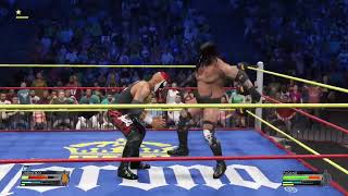 Pagano vs Cibernético en WWE 2k22 [upl. by Kcaj]