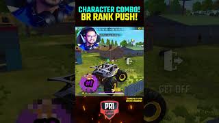 🔥THE SECRET CHARACTER SKILL COMBO FOR BR RANK GRANDMASTER PUSH🔥l shorts freefire  PRI GAMING [upl. by Ynabla211]