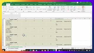 How to Build a Home Progress Record in Excel 100  EASY [upl. by Hootman]