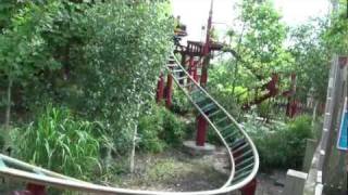 Dragons Fury  Chessington  TPR UK Trip 2010  Offride [upl. by Dahsra]