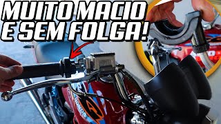 COMO INSTALAR CABO DO ACELERADOR E DEIXAR MACIO TITAN KS 125 ‹‹ Maycon Aragão ›› [upl. by Dhiman]