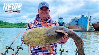 Wild Appalachia Angler reels in monster catfish from West Virginia waters [upl. by Oiramed]