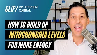 How To Build Up Mitochondria Levels For More Energy  Dr Stephen Cabral [upl. by Lleinnad464]