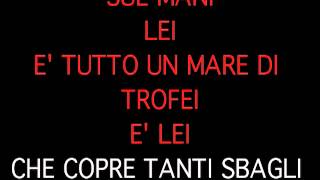 Umberto Tozzi Lei karaoke instrumental [upl. by Annek]