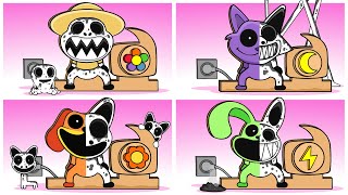 Smiling Critters but Zoonomaly Cardboard voicelines Compilation Poppy Playtime Chapter 3 [upl. by Oninotna]