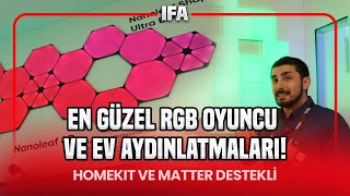 Oyuncu odaları için nihai RGB aydınlatmalar quotIFA 2024 Nanoleaf Standıquot [upl. by Cuthburt323]