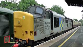 Jeremy Hoskings LSL Special Service on the Central Wales Line 22052022 [upl. by Htezil]