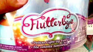 FLUTTERBYE Deluxe Light Up Flutterbye Fairy Rainbow [upl. by Canfield390]