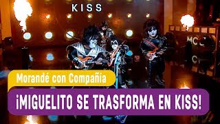 ¡Miguelito se trasfroma en Kiss  Morandé con Compañía 2018 [upl. by Kennith388]