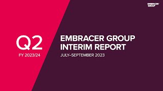 EMBRACER GROUP INTERIM REPORT Q2 FY 202324 JulySeptember 2023 [upl. by Beyer]