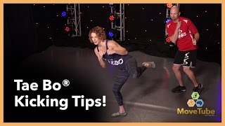 Tae Bo® Kicking Tips with Shellie Blanks Cimarosti [upl. by Elacim]