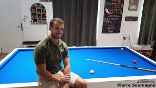 Billard français  Billiard ELearning  interview de Pierre Soumagne [upl. by Naggem110]