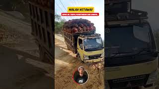 Malah Ketawa  Reaction truk [upl. by Gabrila]