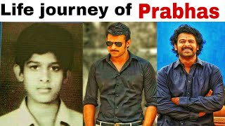 Prabhas life journey 2020 from 1 to 40 years  Unseen photos [upl. by Mur499]