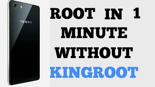 Root OPPO NEO 7 without pc or kingroot [upl. by Cogan615]