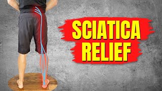 Sciatica Relief With One Exercise [upl. by Eidnew]