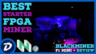 Best Starter FPGA Mining Rig  Hashaltcoin Blackminer F1 Mini  Plus Review  High Profits Low Power [upl. by Introk]