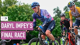 Daryl Impeys Final Race At GP Cycliste de Montreal 🇨🇦 [upl. by Worrell]