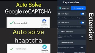 Auto Script Recaptcha amp Hcaptcha Unlimited Life Time  Kolotibablo amp Captcha Typers Auto Captcha [upl. by Maunsell]