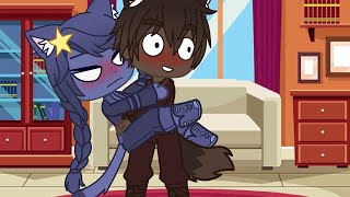 BlueStar and OakHeart caught in the act😳😏 Not with the door open Gacha meme [upl. by Asylem639]