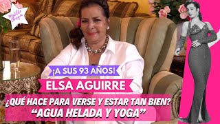 ELSA AGUIRRE quotHace 60 años que dejé de COMER carnequot I Entrevista con Matilde Obregón [upl. by Hgielek631]