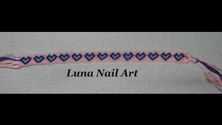 Tuto Bracelets brésiliens  3 Lire un pattern [upl. by Cofsky]