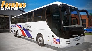 Fernbus Simulator  Episode 1  Greyhound in Europe [upl. by Oicinoid]