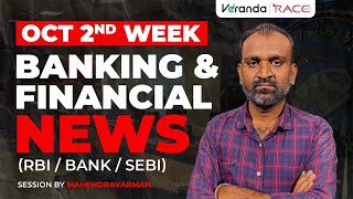 OCT 2ND WEEK  BANKING amp FINANCIAL NEWS RBIBANKSEBI  SESSION BY MAHENDRAVARMAN [upl. by Zonnya]