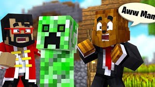 Creeper Aww Man WCaptainSparklez  JeromeASF [upl. by Aimas]