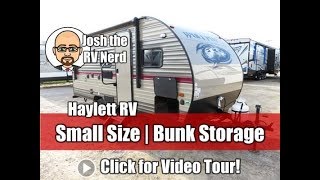 2019 Wolf Pup 16BHS Bunkhouse Mini Travel Trailer with Storage Door by Forest River Cherokee RV [upl. by Imak]