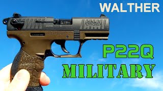 Walther P22 Q Pistol Shooting Review  Is This quotCheapquot Pistol Reliable amp Worth the Money [upl. by Eelahc503]