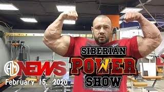 2020 Siberian Power Show Алексей Тронов тренирует руки [upl. by Jacquelin956]