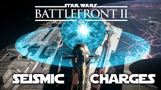 Seismic Charges ULTRA Slow Motion NO HUD 4K 60 FPS  EA Star Wars Battlefront 2 2017 [upl. by Luapnaej501]