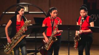 Saxophone Ensemble  Nest Pas  TEDxLoyolaMarymountU [upl. by Coleman]