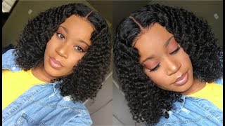 A Natural Everyday Look I Affordable 13x6 Afro Kinky Curly Lace Front Wig I Hesperis Wig [upl. by Westlund47]