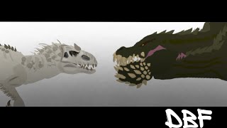 DC2 Deviljho VS Indominus Rex [upl. by Erbe]