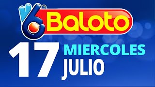 Resultado del Baloto del Miércoles 17 de Julio de 2024 Ganador 😱🤑💰💵 [upl. by Hathcock577]