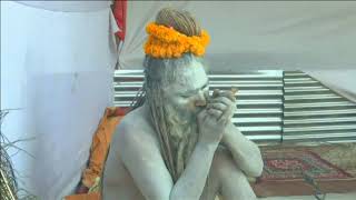 Unconventional Hindu ascetics at Indias Kumbh draw tourists pilgrims [upl. by Jamal466]