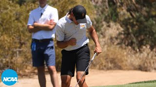 2022 NCAA mens golf championship semifinals highlights [upl. by Calvin]