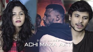 Dino James  Achi Maza Aayi Official Video  Reaction  Pooja Rathi  Shubham Vyas [upl. by Yetnom991]