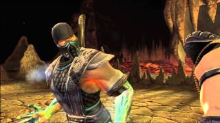 Evolution of Scorpion and SubZero  Mortal Kombat vs DC Universe Fatalities [upl. by Yovonnda]