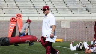 Jimbo Fisher Interview April 2 [upl. by Parthenia]