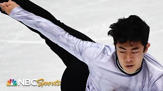 Nathan Chens worldbest short program at Grand Prix Final  NBC Sports [upl. by Amiarom271]