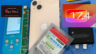 CAMBIO BATERIA IPHONE 13 SIN AVISO  IOS 174 [upl. by Guillaume]