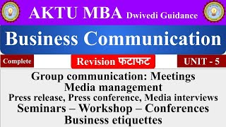 8 Business Communication meeting seminar workshop conference business communication in hindi [upl. by Barboza855]