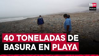 Callao denuncian contaminación de playas por parte de constructoras [upl. by Aivax]